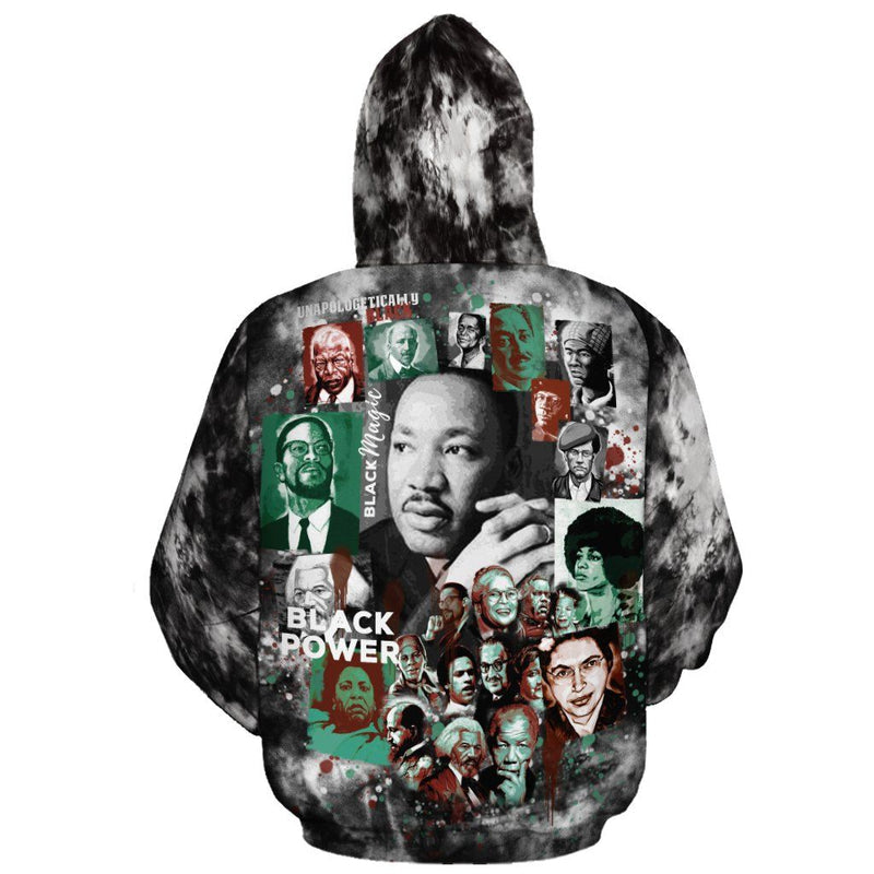 African Vintage Mosquitohead Civil Rights Leaders Hoodie