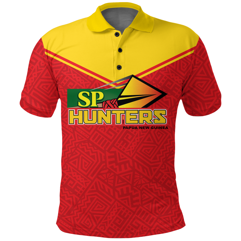 Custom Papua New Guinea SP Hunters Pride Polo Shirt