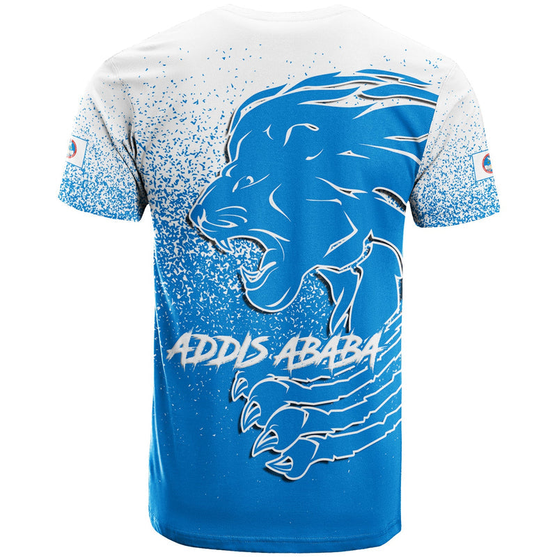 Addis Ababa Lion Legend Ethiopia T Shirt