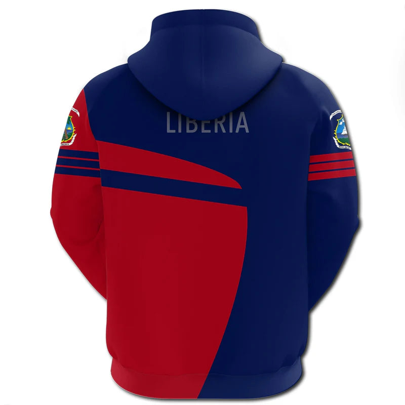 African Hoodie Liberia Sport Premium Hoodie