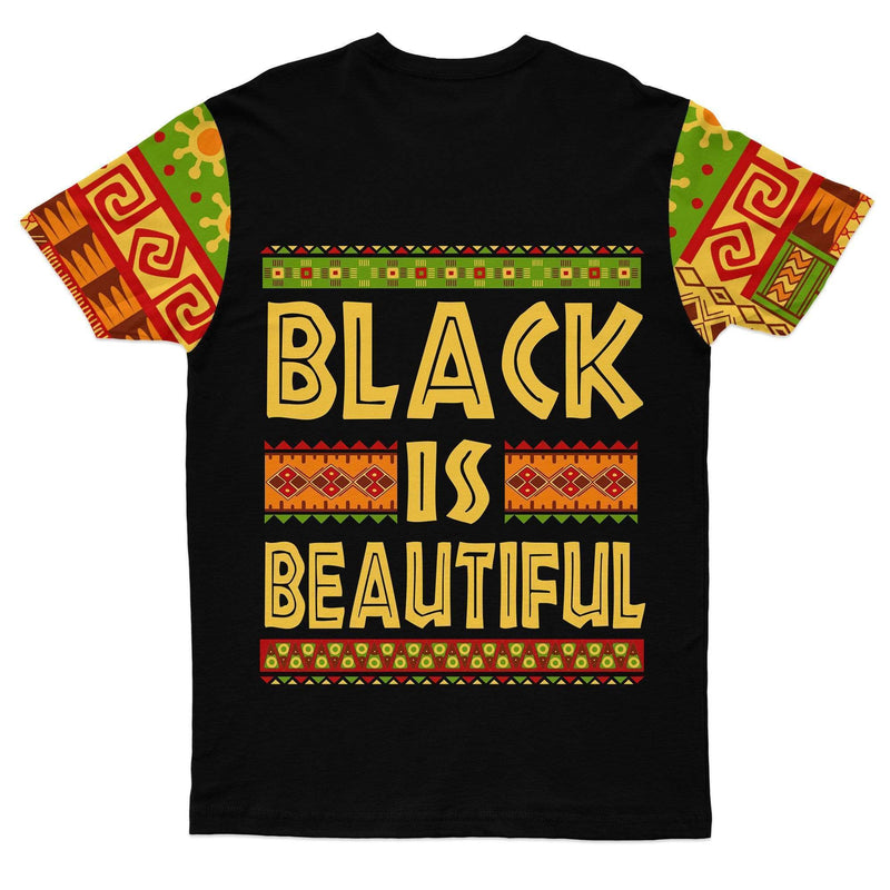 Afican BLM BLACK IS BEAUTIFUL T T Shirt