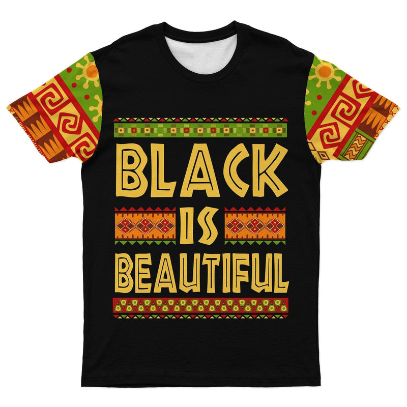 Afican BLM BLACK IS BEAUTIFUL T T Shirt