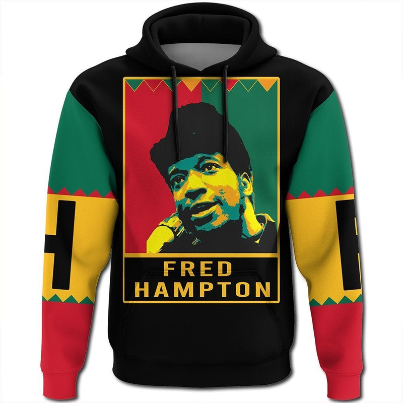 African Fred Hampton Black History Month Style Hoodie