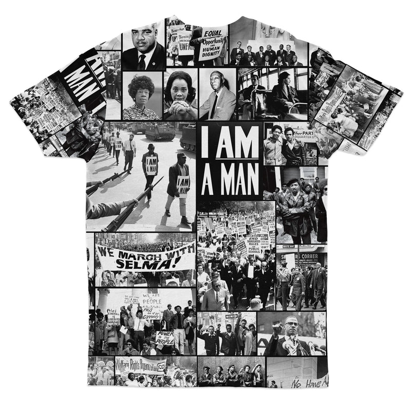 African Black Power Images 2 T Shirt