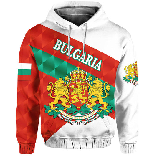 Custom Bulgaria Sporty Style Hoodie