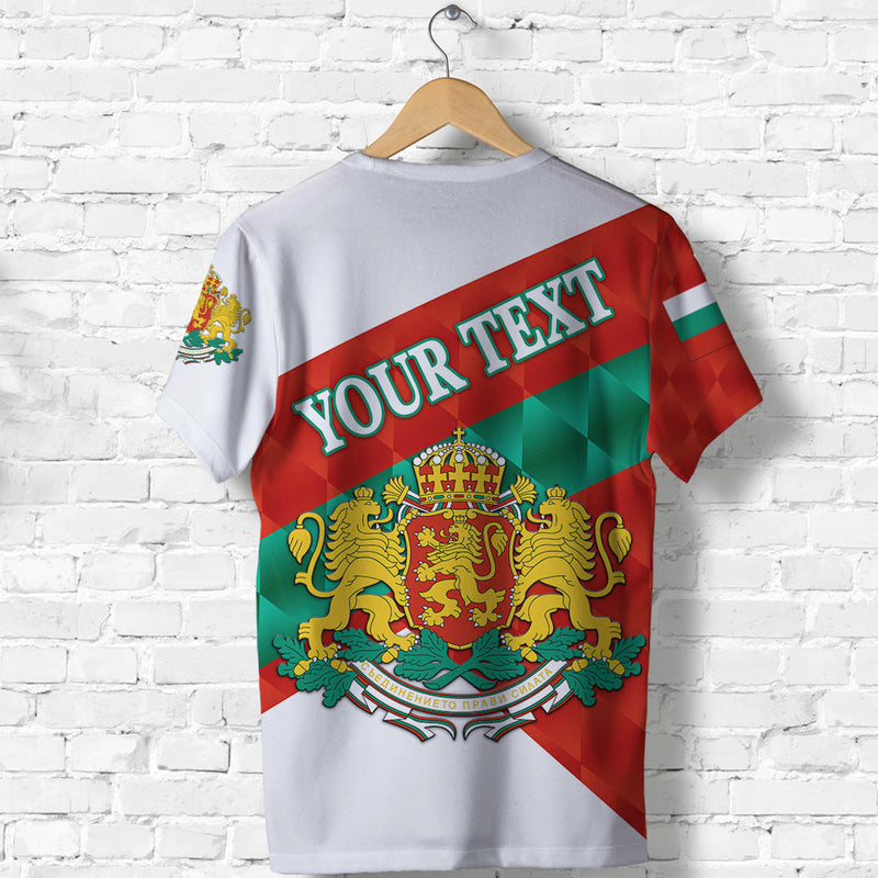 Custom Bulgaria Sporty Style T Shirt