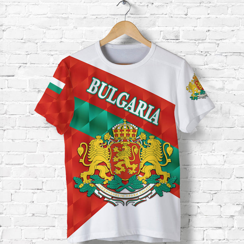 Custom Bulgaria Sporty Style T Shirt