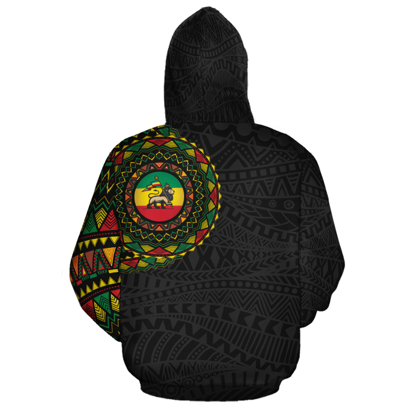 African Masterpiece Ethiopia Lion Of Judah Hoodie