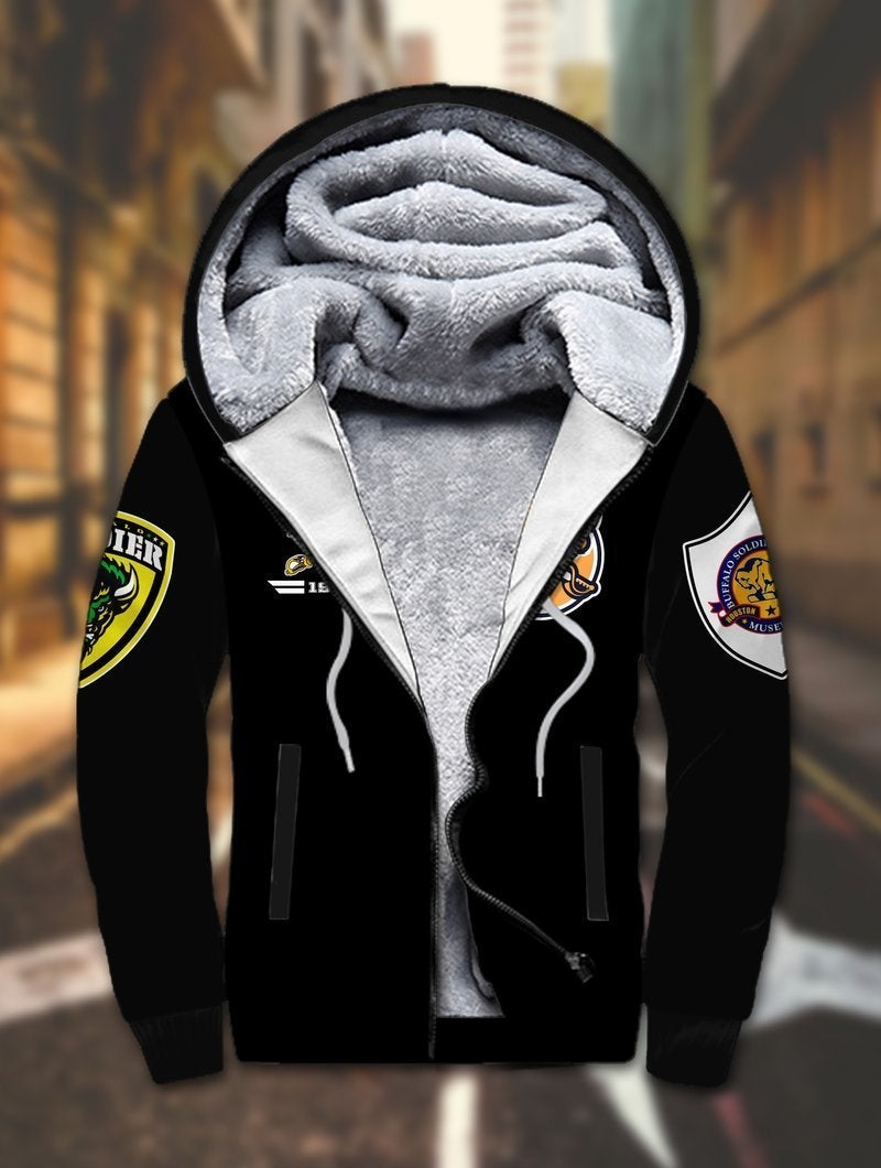 African Hoodie - Buffalo Soldiers Great Sherpa