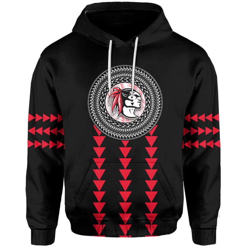 Custom Red Raiders Kahuku School Hoodie
