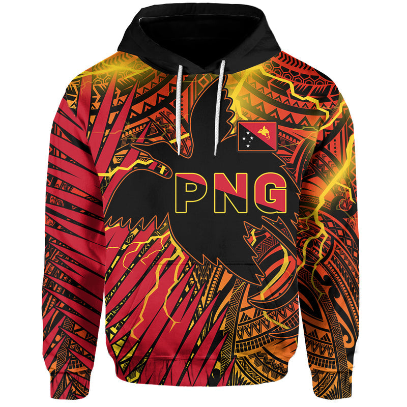 Custom Papua New Guinea Style Stalwart Polynesian Hoodie