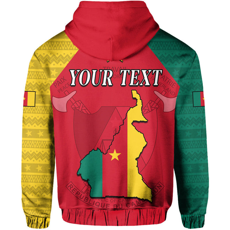 Custom Cameroon Independence Day Cameroonians Pattern Hoodie