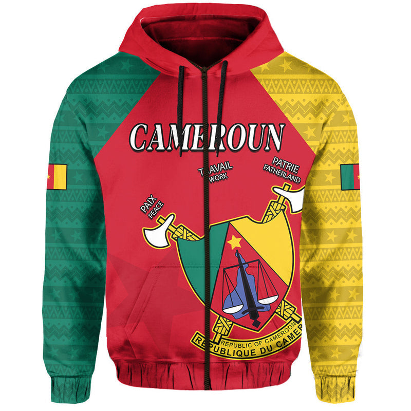 Custom Cameroon Independence Day Cameroonians Pattern Hoodie