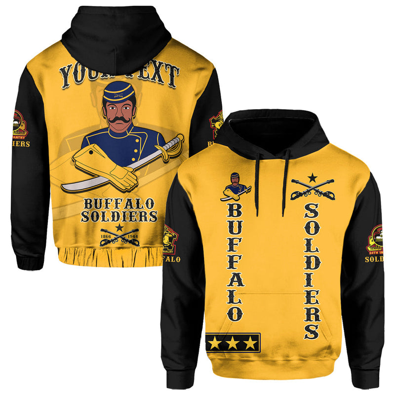 Custom Buffalo Soldiers Motorcycle Bsmc Club Hoodie