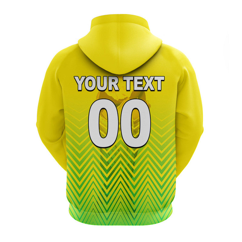 Custom Brazil Football 2022 Sport Style Hoodie