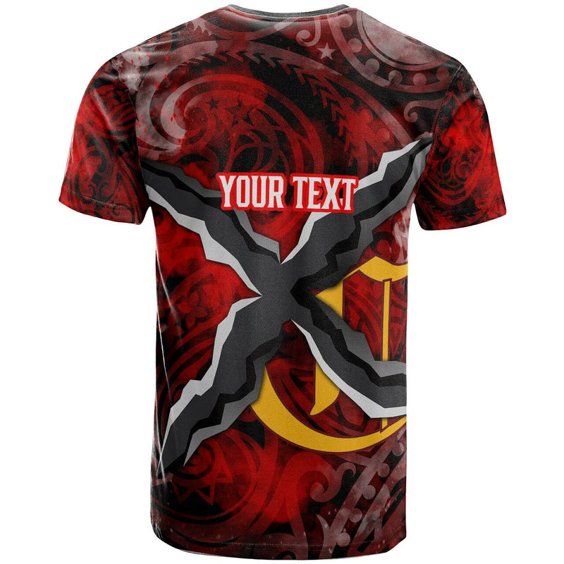 Custom Hawaii James B. Castle High School Knights Polynesian T Shirt