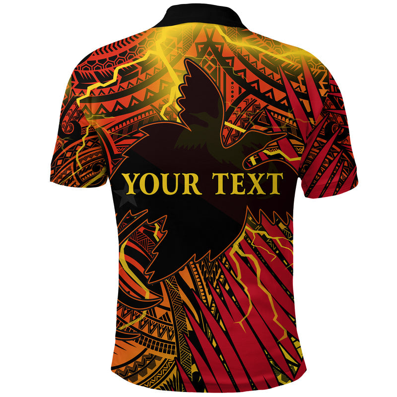 Custom Papua New Guinea Style Stalwart Polynesian Polo Shirt
