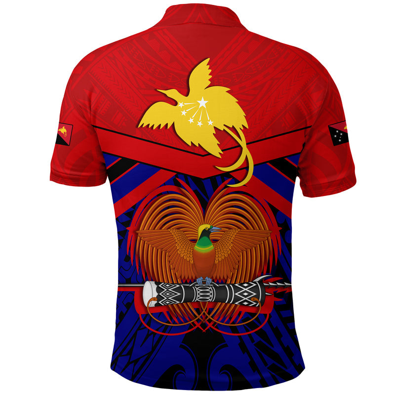 Custom Central Province Papua New Guinea Polo Shirt