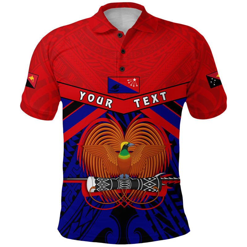 Custom Central Province Papua New Guinea Polo Shirt