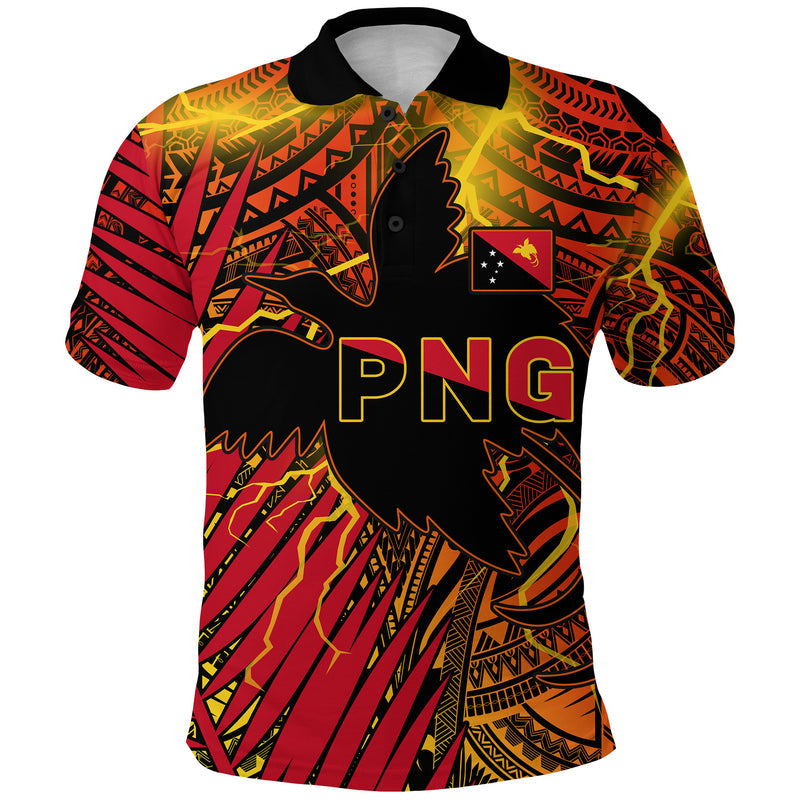 Custom Papua New Guinea Style Stalwart Polynesian Polo Shirt