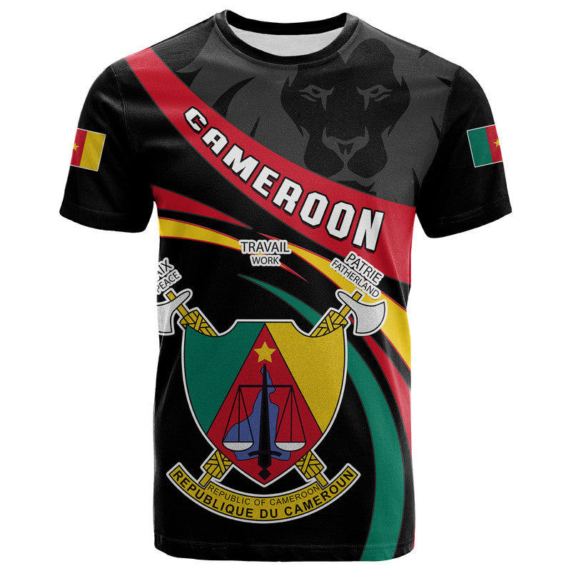 Custom Happy Cameroon Independence Day T Shirt