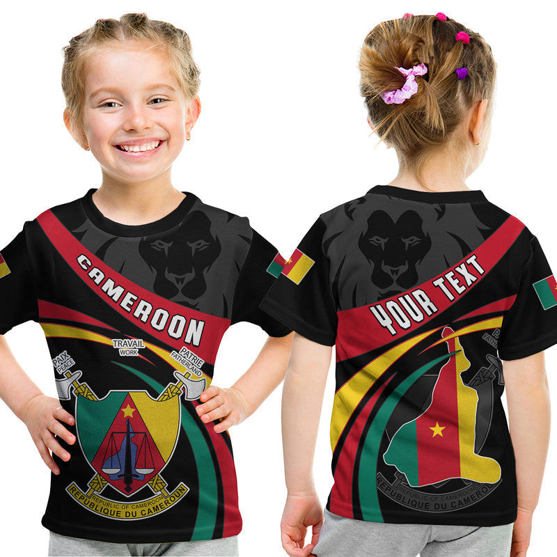 Custom Happy Cameroon Independence Day T Shirt