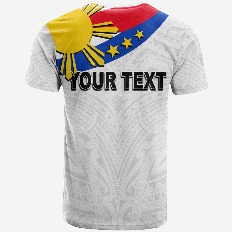 Custom Pilipinas Simple Style White T Shirt