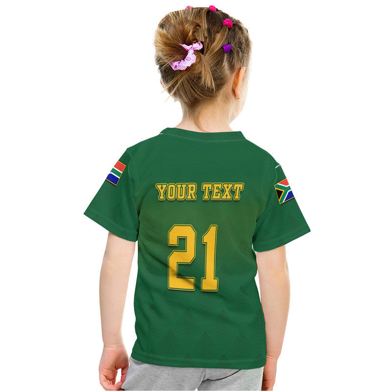 Custom South Africa National Cricket Team Proteas Sport Green Style T Shirt