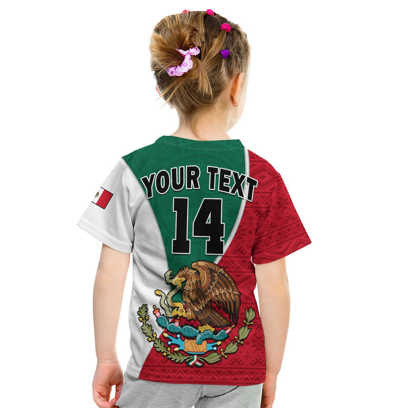 Custom Mexico Mexican Aztec Pattern T Shirt