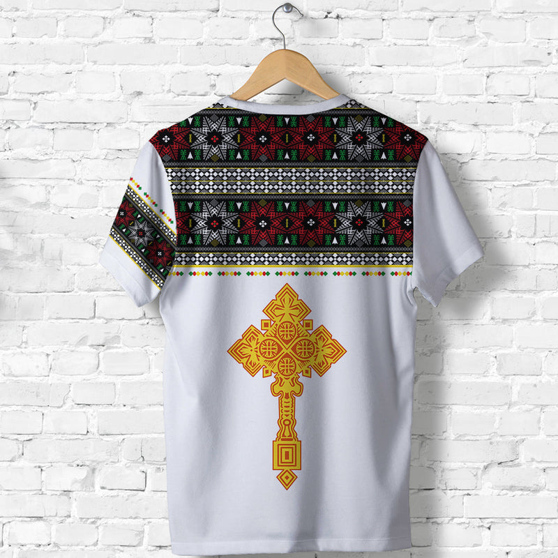 Ethiopia Tibeb Ethiopian Cross Fashion T Shirt