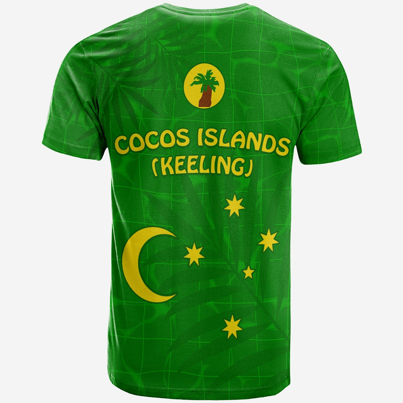 Custom Cocos (Keeling) Islands Proud Flag Unique T Shirt