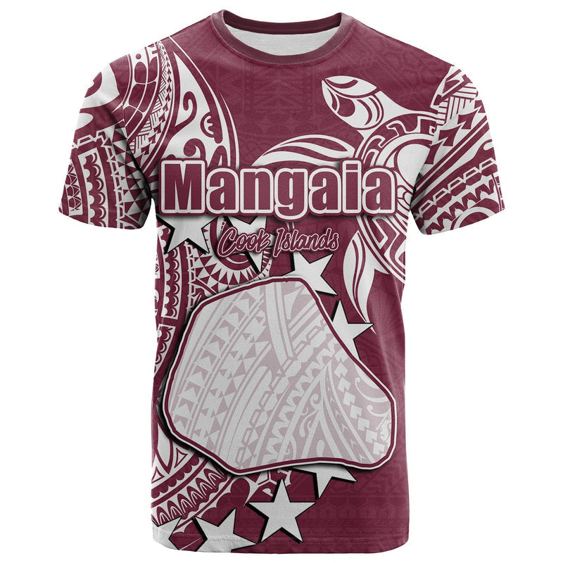 Custom Cook Islands Mangaia T Shirt