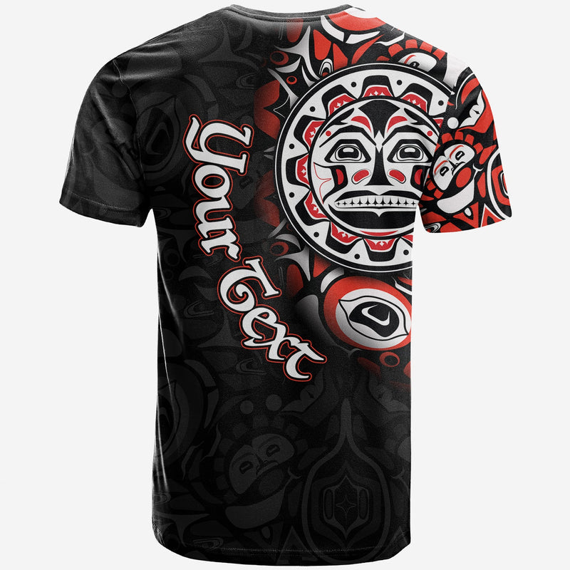 Custom Canada Haida Sun T Shirt