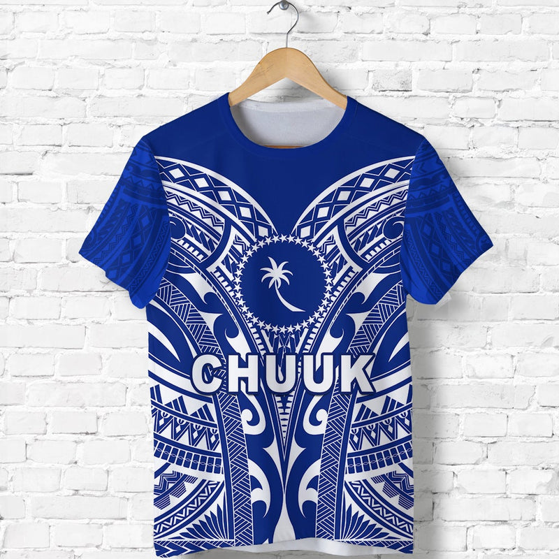 Custom Chuuk Micronesia Simple Pattern T Shirt