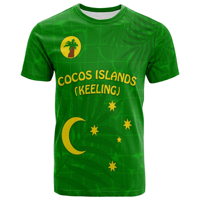Custom Cocos (Keeling) Islands Proud Flag Unique T Shirt