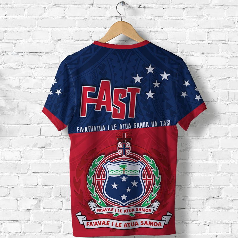 F.A.S.T Samoa Polynesian Enthusiasm T Shirt