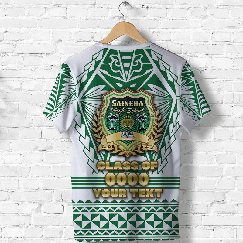 Custom Saineha Tonga Tattoo Style Special Class Of T Shirt