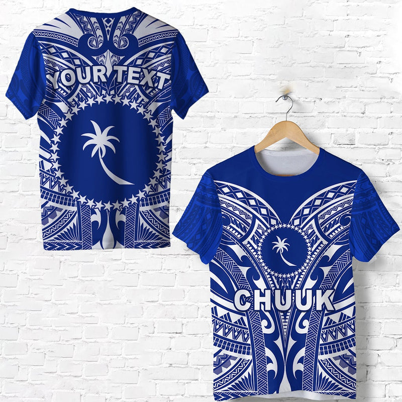 Custom Chuuk Micronesia Simple Pattern T Shirt