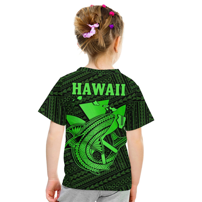 Custom Hawaii Kakau Kanaka Maoli Combine Polynesian Shark Ver.02 T Shirt