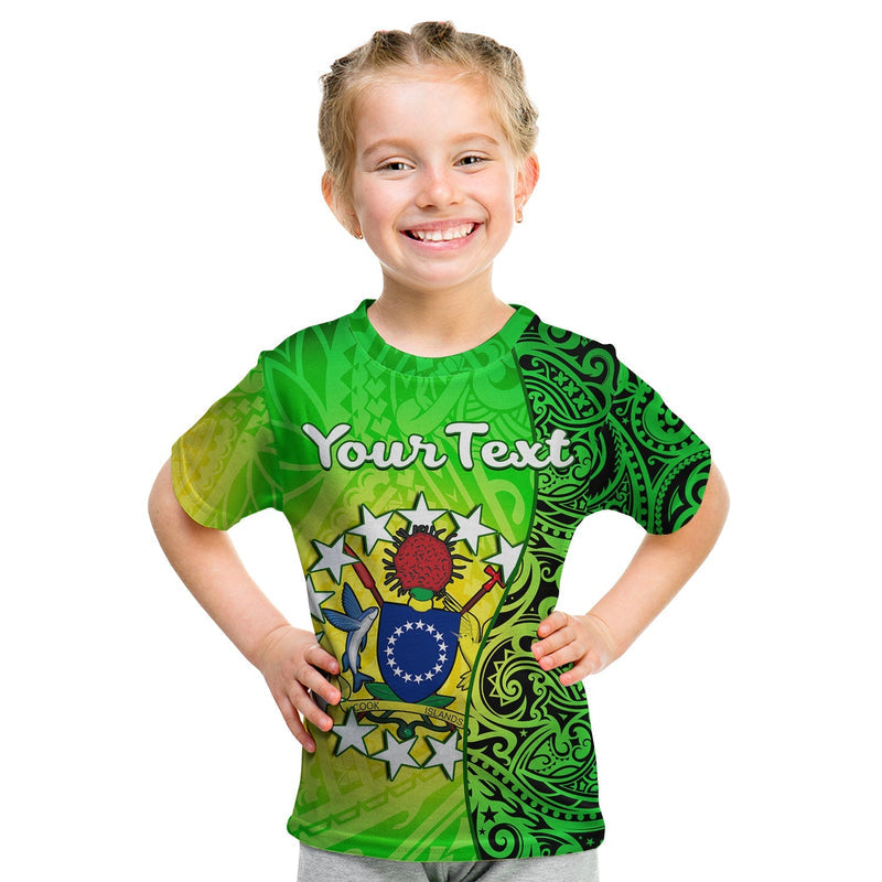 Custom Cook Islands Cook Islands Coat Of Arms Turtle Polynesian T Shirt