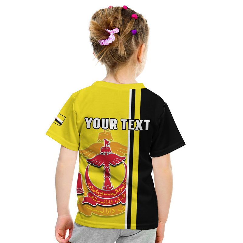 Custom Brunei Happy Independence Day With Coat Of Arms T Shirt