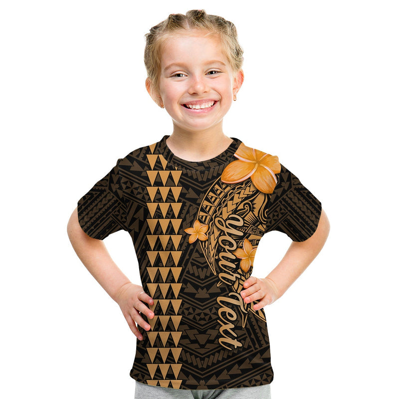 Custom Hawaii Kakau Kanaka Maoli Combine Polynesian Shark Ver.01 T Shirt