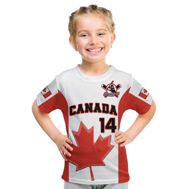 Custom Canada Baseball 2023 Canadian Maple Leaf Sporty T Shirt