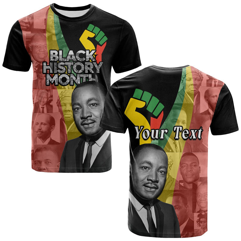 Custom Civil Rights Leaders African American Black History Month T Shirt