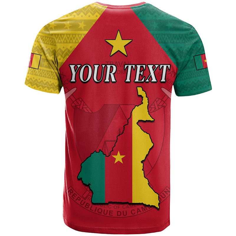 Custom Cameroon Independence Day Cameroonians Pattern T Shirt