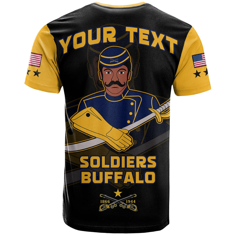 Custom Buffalo Soldiers BSMC Club Adore Motorcycle T Shirt