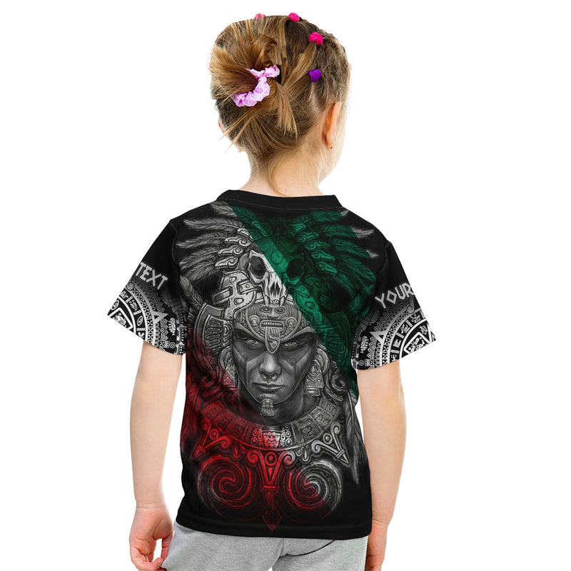 Custom Mexico Warrior Eagle Aztec T Shirt