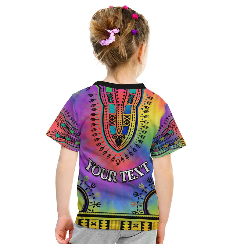 Custom Dashiki Tie Dye African Pattern T Shirt
