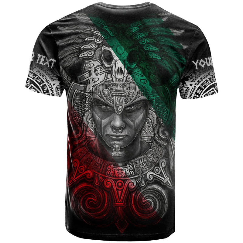 Custom Mexico Warrior Eagle Aztec T Shirt