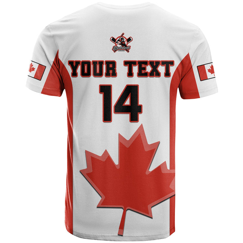 Custom Canada Baseball 2023 Canadian Maple Leaf Sporty T Shirt
